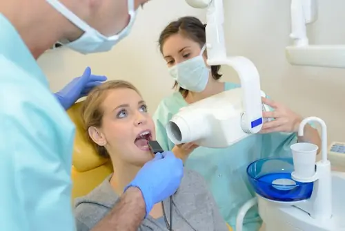 getting dental xrays